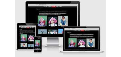 New website for an artist